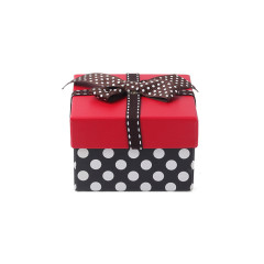 Hot Sale Beautiful Bow Gift Box, Square Gift Box