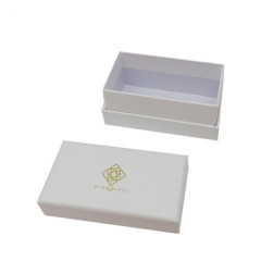 Custom Logo Gold Hot Stamping Packaging Paper Box