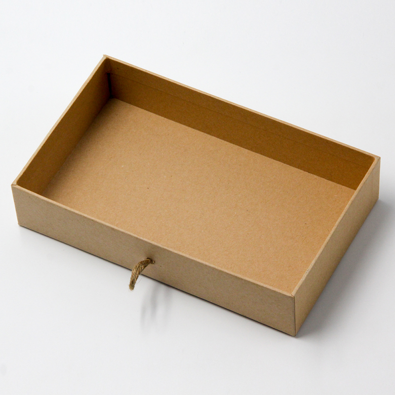 Custom Logo Kraft Paper Gift Box