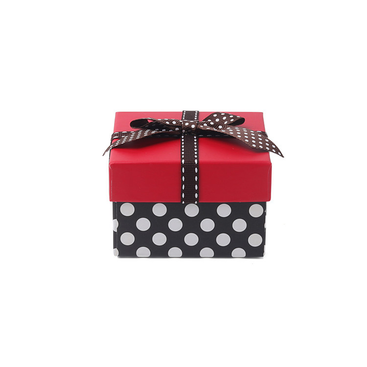 Hot Sale Beautiful Bow Gift Box, Square Gift Box