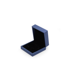 High End Eco-Friendly Handmade Blue PU Leather Jewelry Box