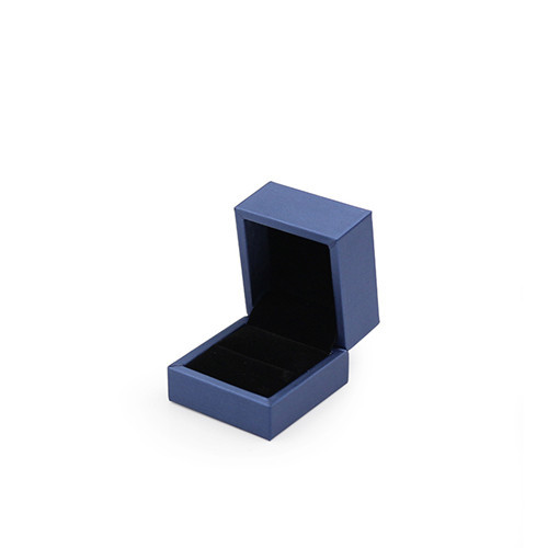 High End Eco-Friendly Handmade Blue PU Leather Jewelry Box