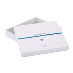 White Cardboard Cosmetic Box for Skin Care