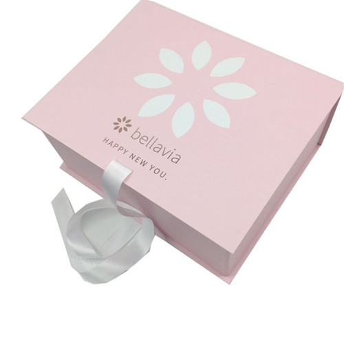 Luxury Pink Paper Gift Box Skin Care Cream Cosmetic Box