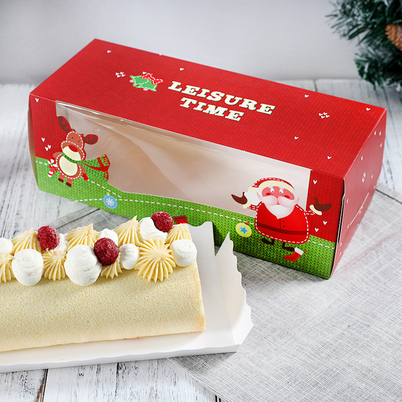 Christmas cake box