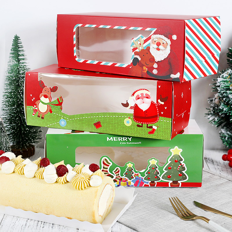 Christmas cake box