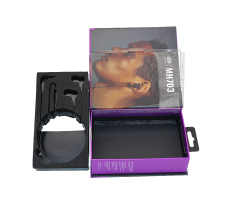 High End Custom Handmade Electronic Earphone Packaging Box with blister tray