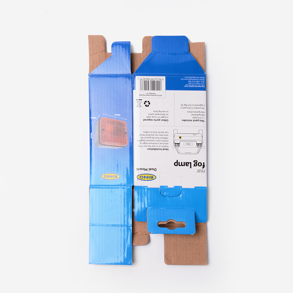 Papel de impresión personalizado, doblado de cartón, cartón electrónico
