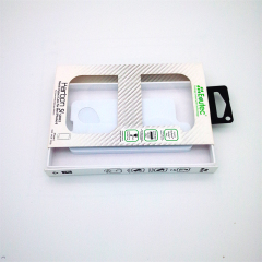 Caja de embalaje de la caja del teléfono del protector de cristal templado de la pantalla del teléfono del papel de Kraft