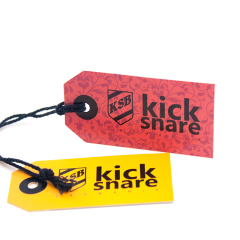 Best Quality Hole Punched Hangtags Printing for Garments