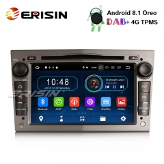 Erisin ES3960PG 7" Android 8.1 Carro Estéreo DAB + GPS DVR SWC para Opel Vauxhall Corsa Zafira Astra Signum Meriva