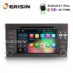 Erisin ES3897S 7" Android 8.1 Car Stereo GPS SAT NAV DAB+ Wifi 4G DVD DVR OBD Porsche Cayenne