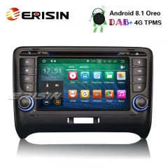 Erisin ES3879T 7" Android 8.1 Car Stereo DAB+ GPS DVR DTV-IN WiFi 4G OBD2 BT TPMS For AUDI TT MK2