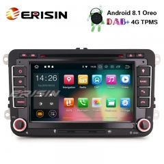 Erisin ES3848V 7" Android 8.1 GPS DAB+ Autoradio VW Passat Golf Polo Tiguan Eos Seat Skoda OPS
