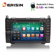 Erisin ES3821B 8" DAB+ Android 8.1 Autoradio GPS DVD Mercedes Benz A/B Class Sprinter Vito Viano