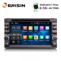 Erisin ES3836U 6.2" 2 Din Android 8.1 Nissan Autoradio GPS DAB+DVR OBD USB Bluetooth DVD Wifi TNT 4G