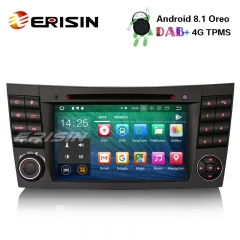 Erisin ES3880E 7" Android 8.1 Autoradio GPS DAB+ DVD OBD Wifi Mercedes E/CLS/G Class W211 W219 W463