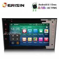 Erisin ES3873P 7" Android 8.1 DAB+ Wifi GPS Autoradio 4G DVD Player for Opel Corsa Vivaro Meriva Vectra Zafira Signum