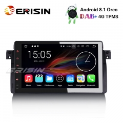 Erisin ES3696B 9" Android 8.1 BMW E46 M3 3er Rover 75 MG ZT DAB+ Car Stereo GPS BT OBD2 Sat Nav