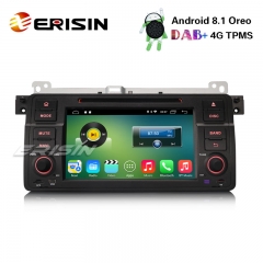 Erisin ES3346B 7" Android 8.1 Autorradio DAB+ Radio Navi CD GPS BMW 3 Series E46 M3 Rover 75 MG ZT