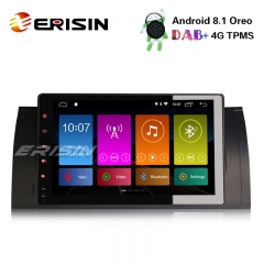 Erisin ES2893B 9" DAB+Android 8.1 GPS Autoradio Wifi SWC Navi DVD 4G OBD2 BMW 5er E39 E53 M5 X5