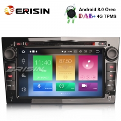 Erisin ES7460PB 7" Car Stereo Android 8.0 DAB+GPS Vauxhall Antara Vectra Astra Corsa Zafira Sat Nav