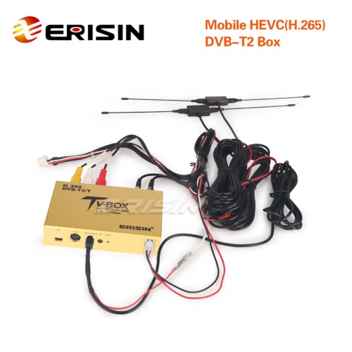 Erisin ES338-YB Touch Screen Control Car Mobile Digitale HDTV DVB-T2 Receiver