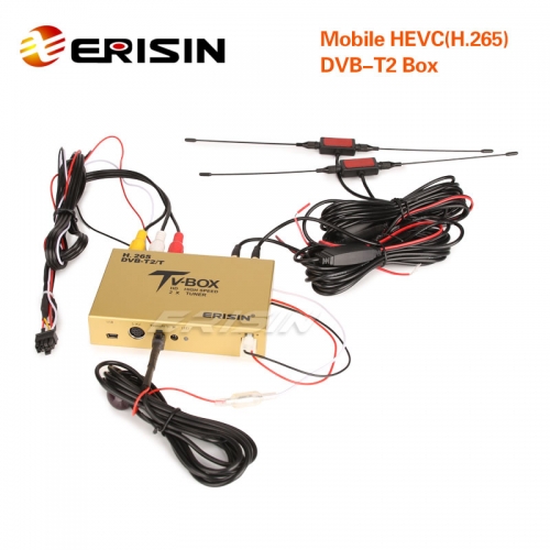 Erisin ES338-HC Touch Screen Control Car Mobile Digitale HDTV DVB-T2 Receiver