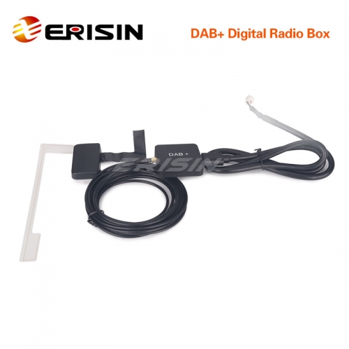 Erisin ES355 USB DAB+ Digital Radio Box with Amplified Antenna USB Port for ES6590KD/ES6903KD