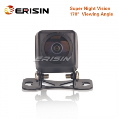 Erisin ES585 Universal HD Fisheye 170° Starlight Night Vision CCD Car Reverse Rear View Camera
