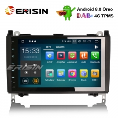 Erisin ES7901B 9" Android 9.0オートラジオメルセデスベンツA / BクラススプリンターヴィアノヴィートDAB + GPS