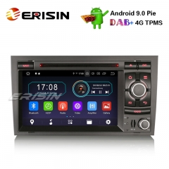 Erisin ES4974A 7" DAB + DVD BT Android 9.0カーステレオAUDI A4 S4 RS4座席EXEO GPS WifiラジオSatNav