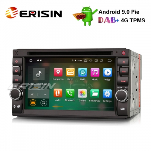 Erisin ES7936U 6.2" Din Nissan / Android Estéreo GPS para automóvil WiFi DAB + OBD CD DTV-IN BT