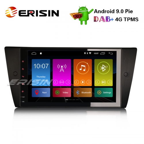 Erisin ES2990B 9" Android 9.0 GPS DAB + Radio USB Autoradio BMW Série 3 E90 E91 E92 E93 M3