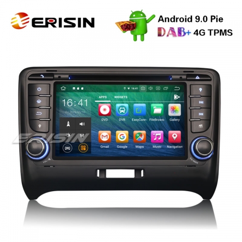 Erisin ES7979T 7" Android 9.0 Car Stereo DAB+ GPS DVR DTV-IN WiFi 4G OBD2 BT TPMS For AUDI TT MK2