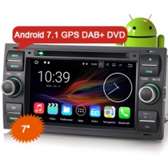 Erisin ES4731F 7" Car Stereo DVD Android 7.1 GPS Sat Nav DAB+ for FORD C/S-MAX KUGA FIESTA FUSION TRANSIT