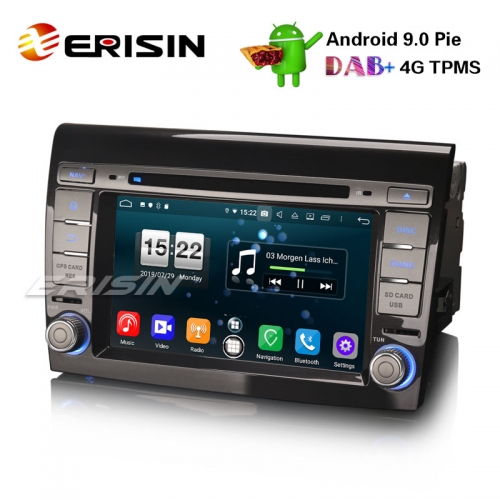 Fiat Bravo Android 10.0 Autoradio DVD GPS avec Ecran tactile - Android 10  Autoradio Lecteur DVD GPS Compatible pour Fiat Bravo (2007-2014)