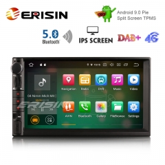 Erisin ES8049U 7 &quot;DAB + Android 9.0 Autoradio GPS WiFi Navigation Bluetooth RDS 4G