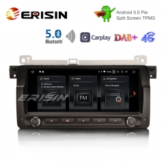 Erisin ES1889B 8.8" Android 9.0 Pie OS Car TPMS 4G GPS DAB+ BT5.0 Carplay for E46