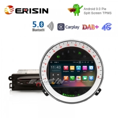 Erisin ES1118M 7" DAB+ Android 9.0 Car Stereo GPS BT5.0 CarPlay Wifi OBD TPMS for BMW Mini Cooper