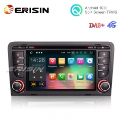 Erisin ES5147A 7" Android 10.0 Car GPS DVD DAB+ 4G WiFi for Audi A3