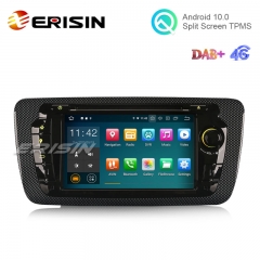 Erisin ES5122S 7" Android 10.0 Car DVD GPS System RDS 4G DAB+ Carplay+ for SEAT IBIZA