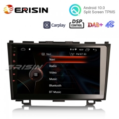 Erisin ES4299C 9" Android 10.0 Car Stereo for HONDA CR-V GPS WiFi 4G TPMS DVR DAB+ DSP CarPlay