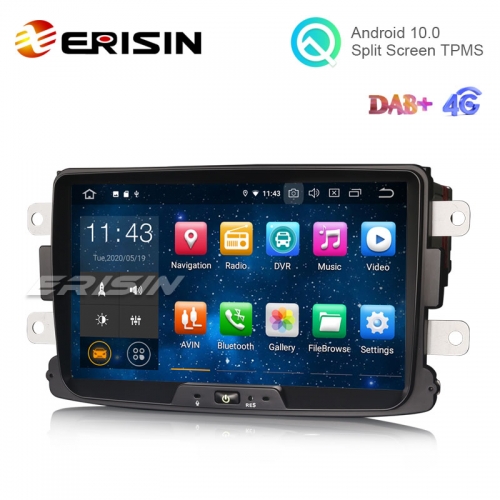 Android 10 Car Radio 2 DIN with GPS Navigation Canbus for Dacia