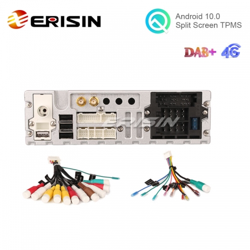 Erisin ES5129D 8 Android 10.0 Car Stereo for Renault Dacia Duster  Multimedia with GPS Radio WiFi BT TPMS DAB+ CarPlay+