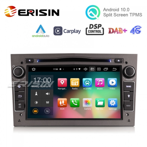 Erisin ES8160PG 7" Octa-Core Android 10.0 Car DVD DSP CarPlay & Auto GPS TPMS DAB+ for Opel Antara Zafira Combo