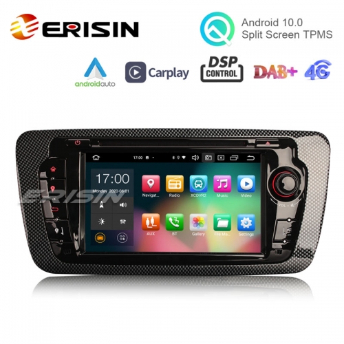 Erisin ES8122S 7" PX5 Android 11.0 Car DVD GPS For SEAT IBIZA DSP CarPlay & Auto Radio TPMS DAB+ 4G Bluetooth