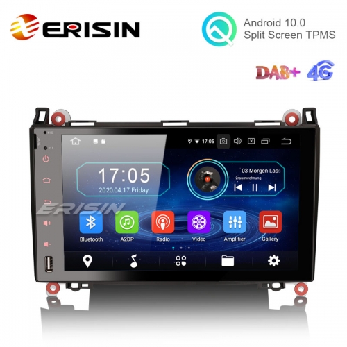 Erisin ES6992B 9" Android 10.0 Car GPS Radio WiFi BT TPMS for Mercedes Benz Sprinter Viano Vito B200