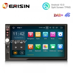 Erisin ES5141U 2 Din Android 10.0 Car Stereo DVD PX30 DAB+ CarPlay+ TPMS GPS SatNav