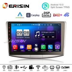 Erisin ES8717P 10.1" Android 10.0 Car Stero for VW Passat B6 B7 CC GPS System DSP DTV DAB TPMS CarPlay Auto Radio